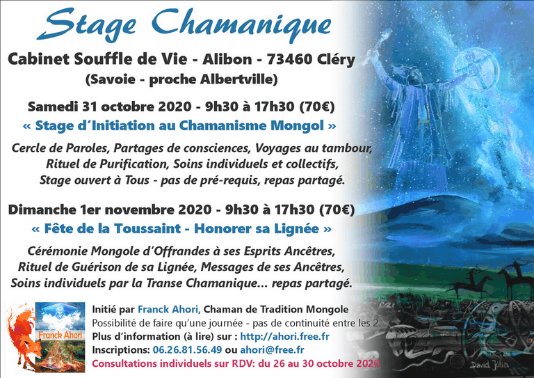 Stage Chamanique Savoie